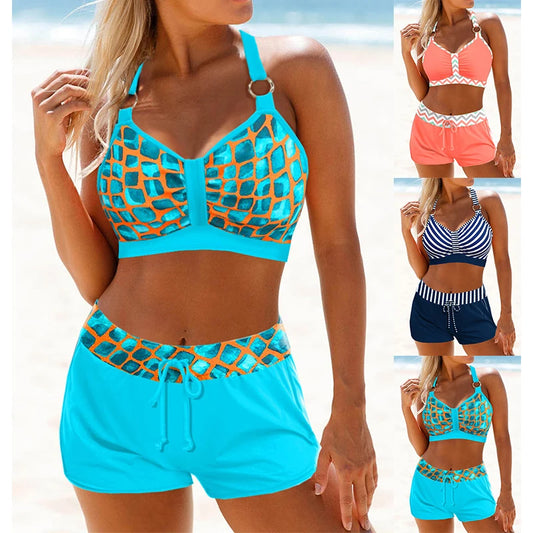 Conjunto praia estampado